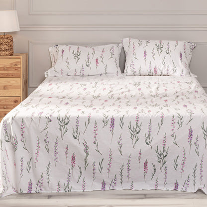 HappyFriday Lavender Multicolor Sheet Set 135/140 Bed