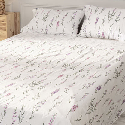 HappyFriday Lavender Multicolor Sheet Set 135/140 Bed