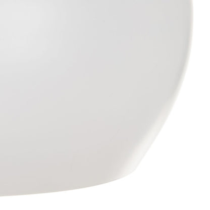 Ceiling Lamp 38 x 38 x 22 cm White Aluminum