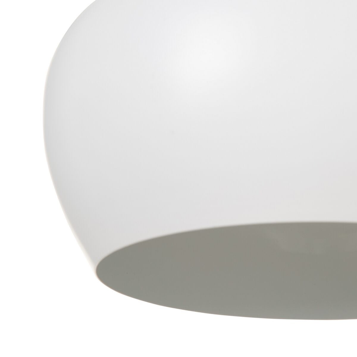 Ceiling Lamp 38 x 38 x 22 cm White Aluminum