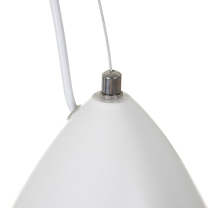 White Aluminum Ceiling Lamp 20 x 20 x 30 cm