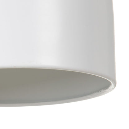 White Aluminum Ceiling Lamp 20 x 20 x 30 cm