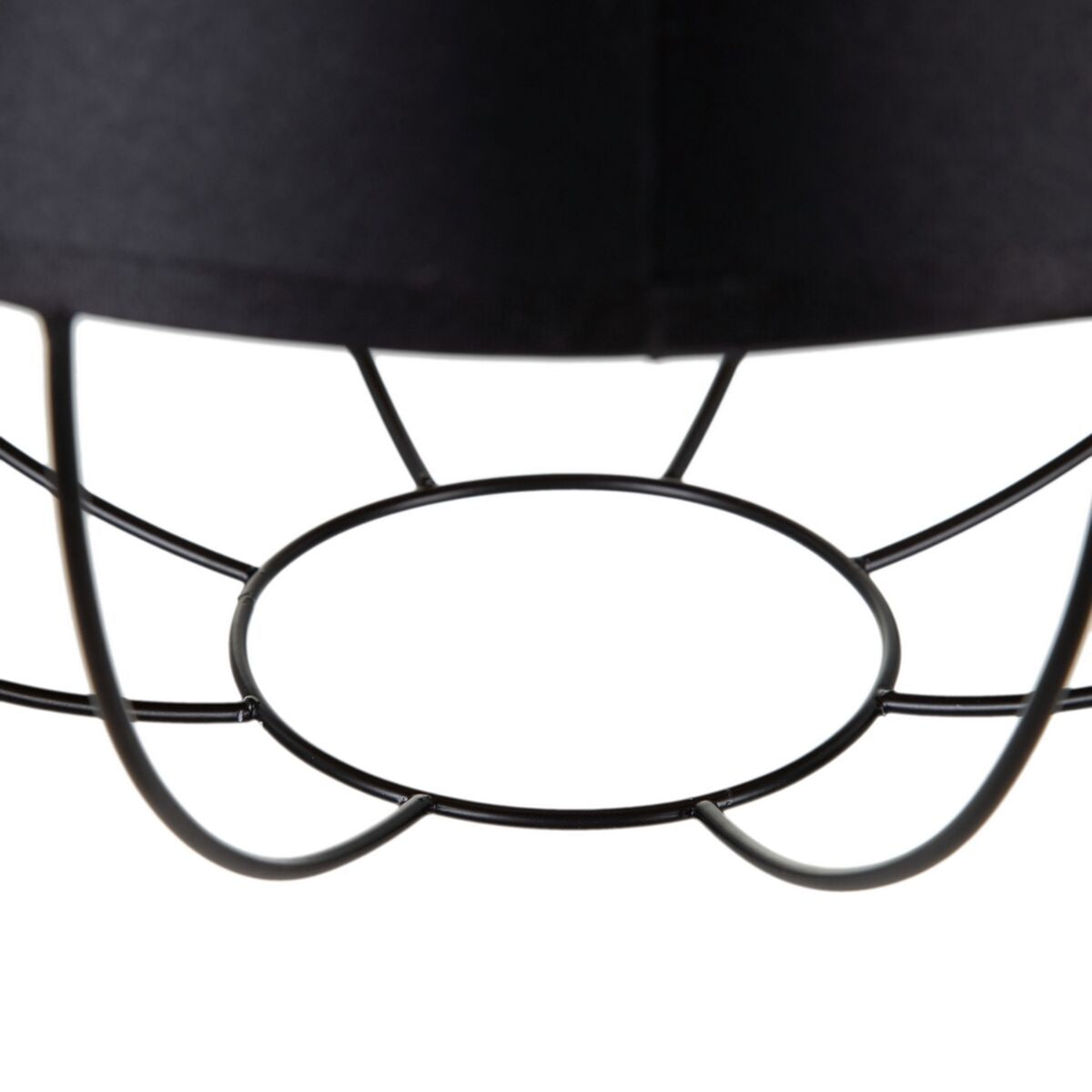 Black Gold Metal Ceiling Lamp 30 x 30 x 41 cm