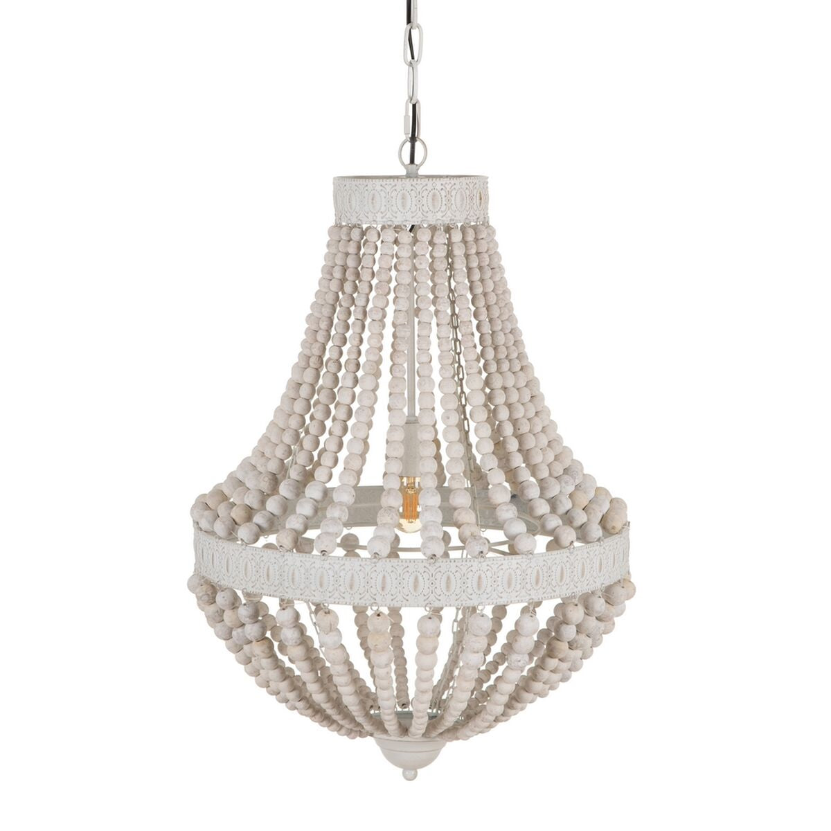 White Ceiling Lamp 220-240 V 49.3 x 49.3 x 72 cm