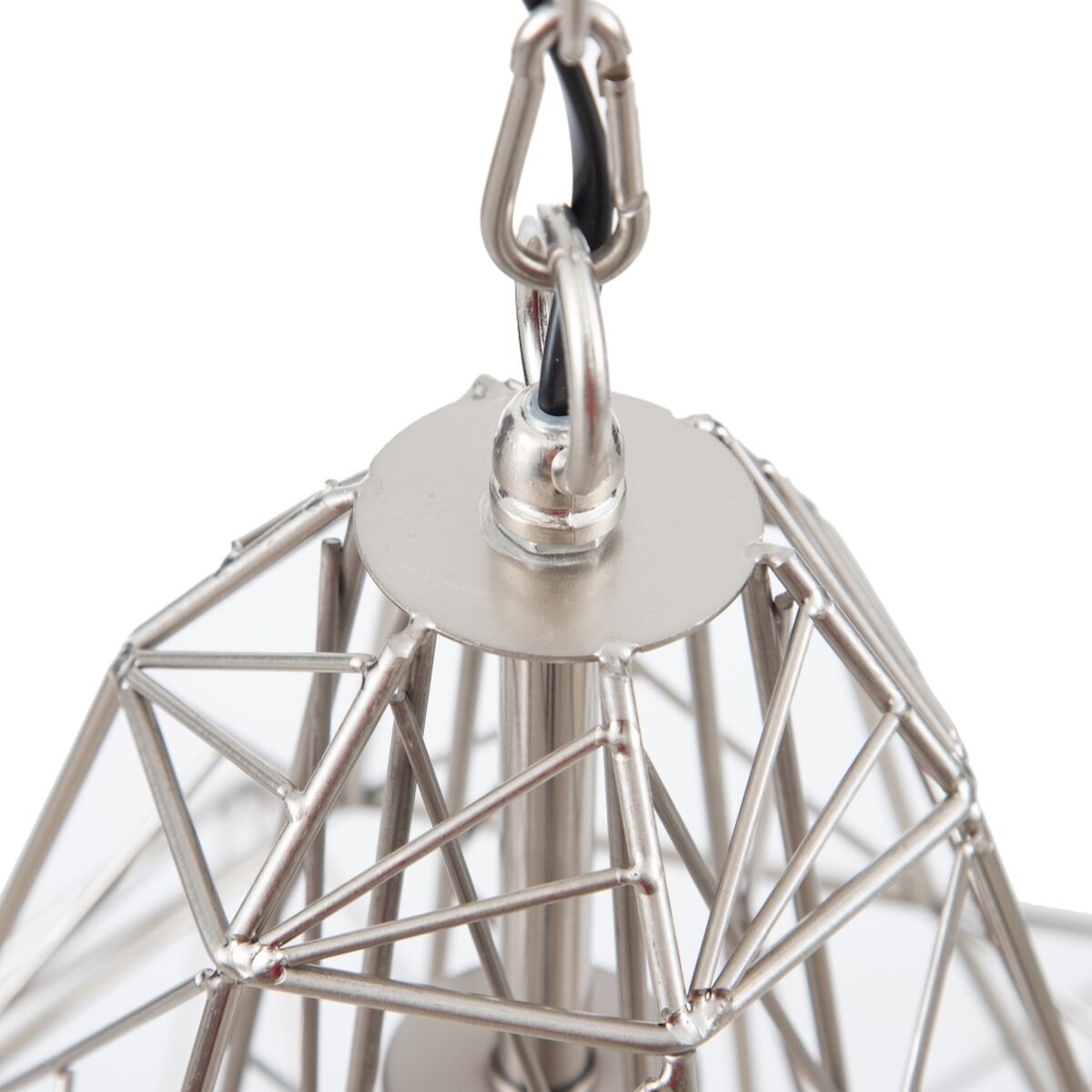 Ceiling Lamp 30 x 30 x 36 cm Silver Metal