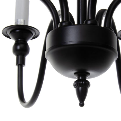 Ceiling Lamp Black White Iron 40 W 220 V 65 x 65 x 49.5 cm