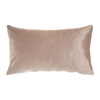 Pink Velvet Cushion 50 x 30 cm