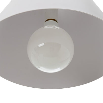 Ceiling Lamp 27 x 27 x 32 cm White Metal Ø 10 cm