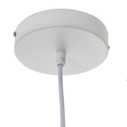 Ceiling Lamp 27 x 27 x 32 cm White Metal Ø 10 cm