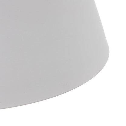 White Metal Ceiling Lamp Ø 13 cm 36 x 36 x 38 cm