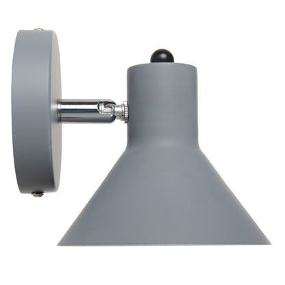 Wall Lamp 13 x 15.5 x 14 cm Grey Metal