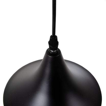 Ceiling Lamp 51.5 x 51.5 x 100 cm Black Gold Metal Ø 18.5 cm