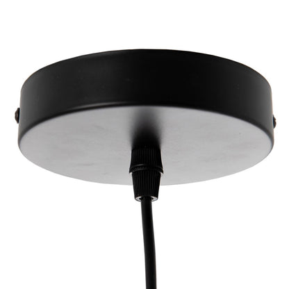 Black Metal Copper Ceiling Lamp Ø 15 cm 15 x 15 x 30 cm