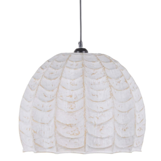 Ceiling Lamp 37.5 x 37.5 x 31 cm White Metal