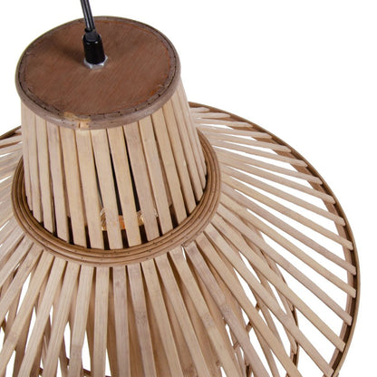 Ceiling Lamp 53 x 53 x 54 cm Natural Black Bamboo 220 V 240 V