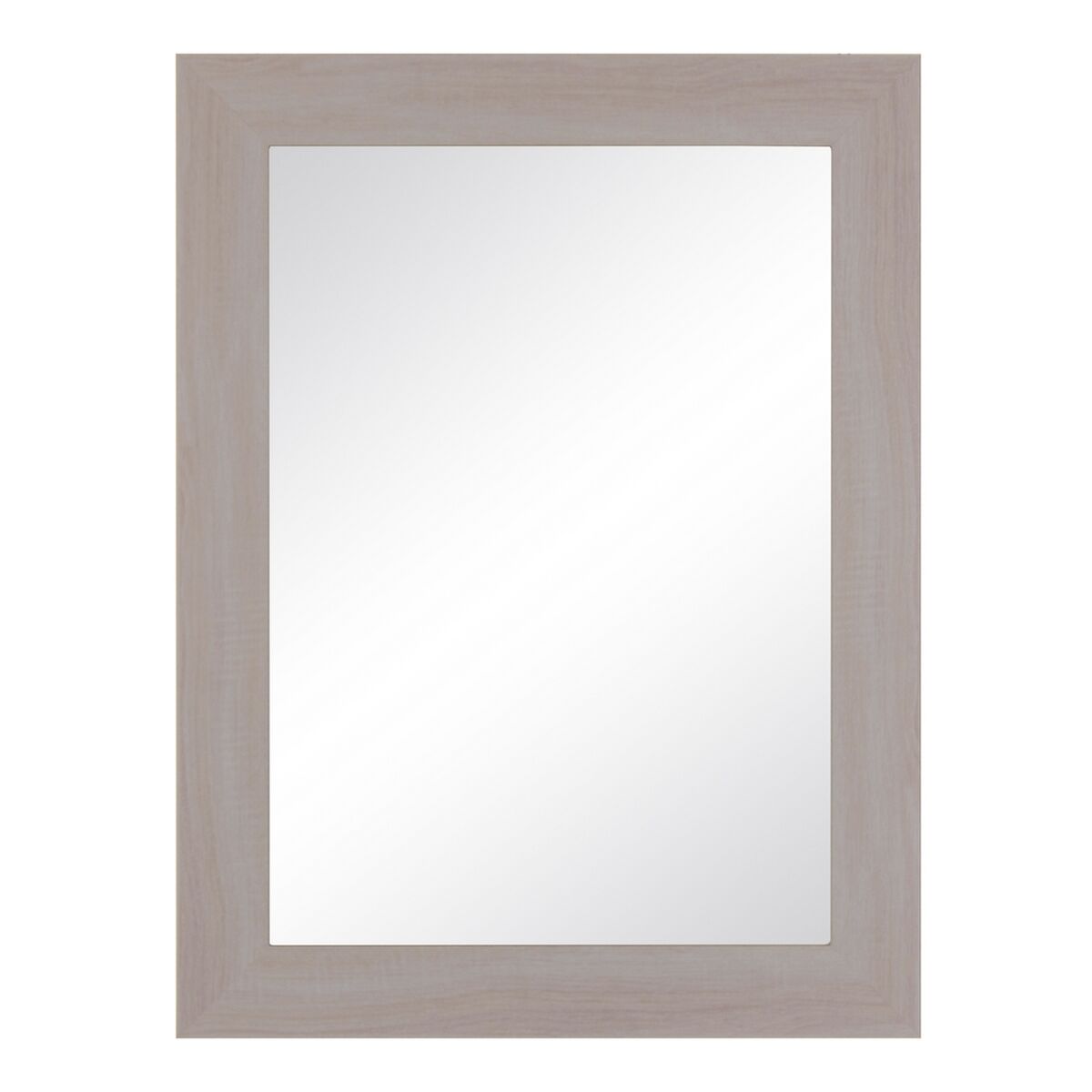 Wall mirror 64 x 1.5 x 86 cm Natural MDF