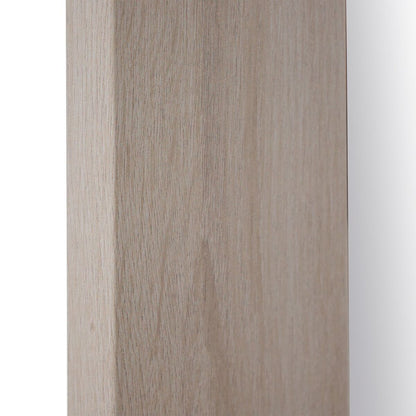 Wall mirror 64 x 1.5 x 86 cm Natural MDF