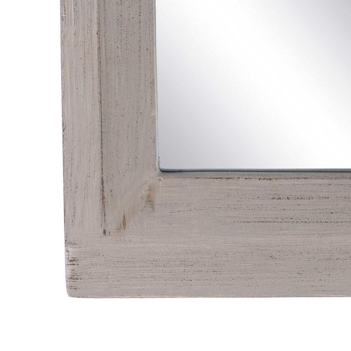 Wall mirror 106 x 94 x 5 cm Natural glass Polyurethane