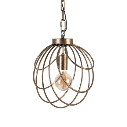 Gold Iron Ceiling Lamp 40 W 220-240 V 29 x 29 x 31 cm