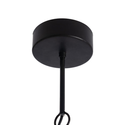 Ceiling Lamp 35 x 35 x 31 cm Black Metal