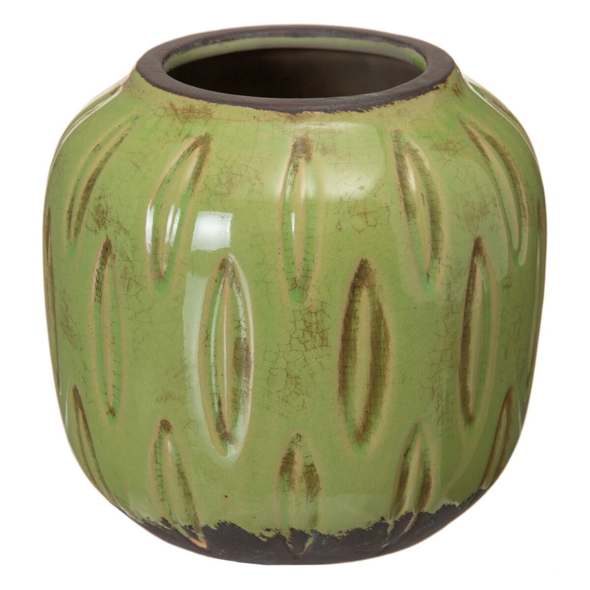 Pistachio Ceramic Planter 16.5 x 16.5 x 15.5 cm