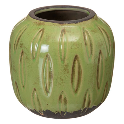 Pistachio Ceramic Planter 16.5 x 16.5 x 15.5 cm