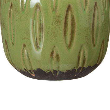 Pistachio Ceramic Planter 16.5 x 16.5 x 15.5 cm