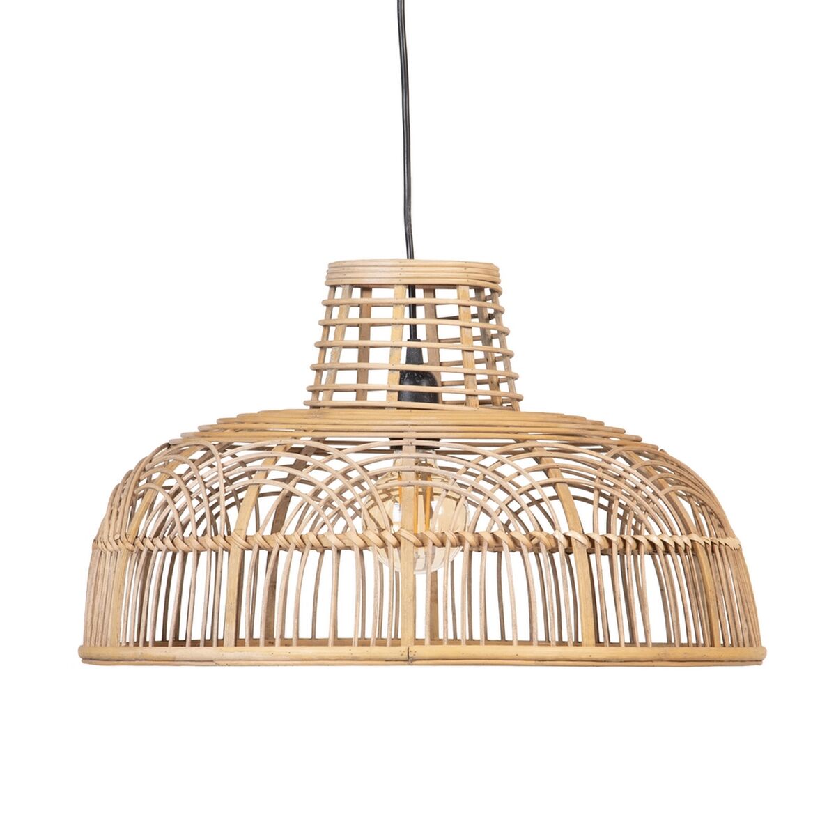 Ceiling Lamp 51.5 x 51.5 x 30 cm Natural (2 Units)