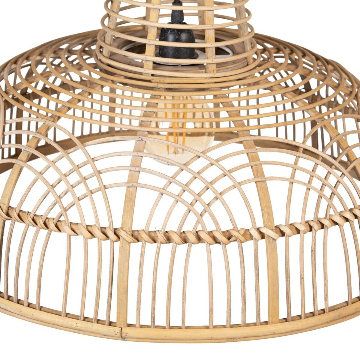 Ceiling Lamp 51.5 x 51.5 x 30 cm Natural (2 Units)