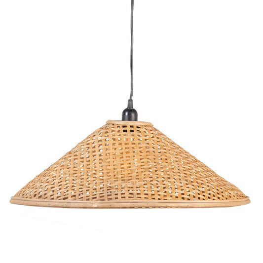 Ceiling Lamp 55 x 55 x 20 cm Natural Bamboo 220 V 240 V 60 W