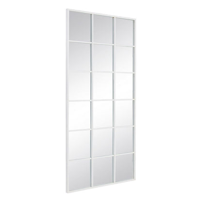 Espejo de pared Blanco Vertical Ventana 90 x 3 x 180 cm