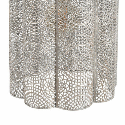 Ceiling Lamp 24 x 24 x 30.5 cm Silver Metal