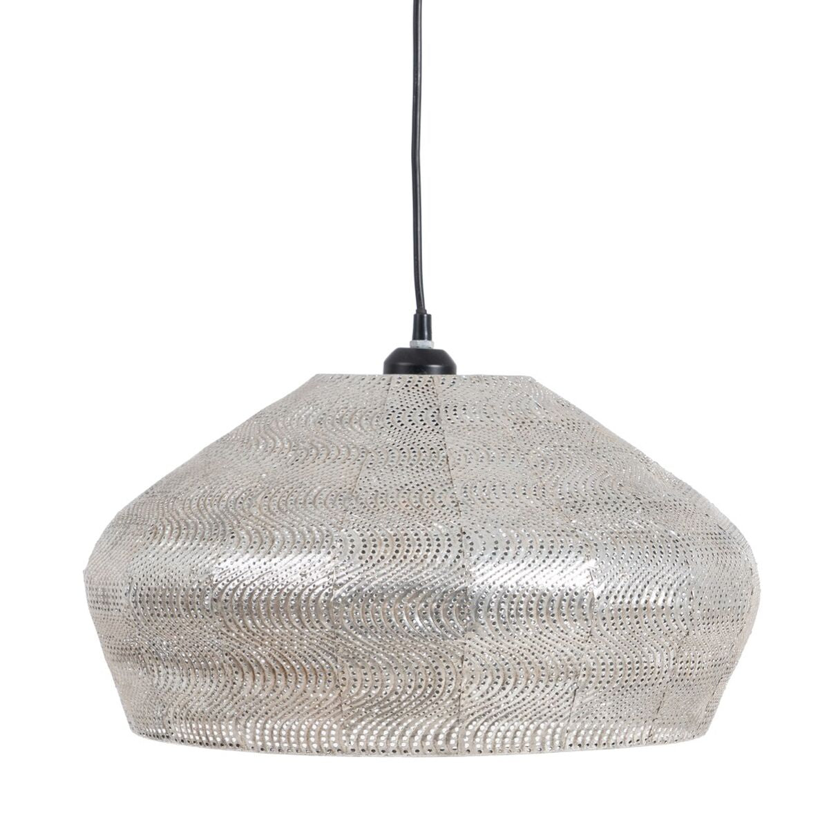 Ceiling Lamp 42 x 42 x 27.5 cm Silver Metal