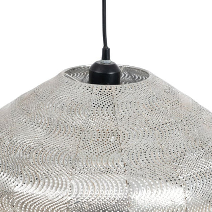 Ceiling Lamp 42 x 42 x 27.5 cm Silver Metal