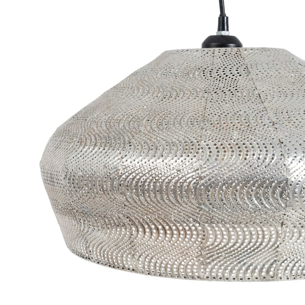 Ceiling Lamp 42 x 42 x 27.5 cm Silver Metal