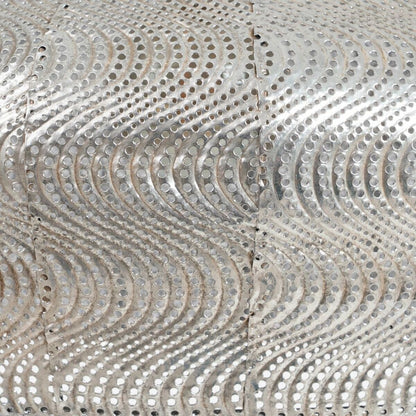 Lámpara de Techo 42 x 42 x 27,5 cm Metal Plata