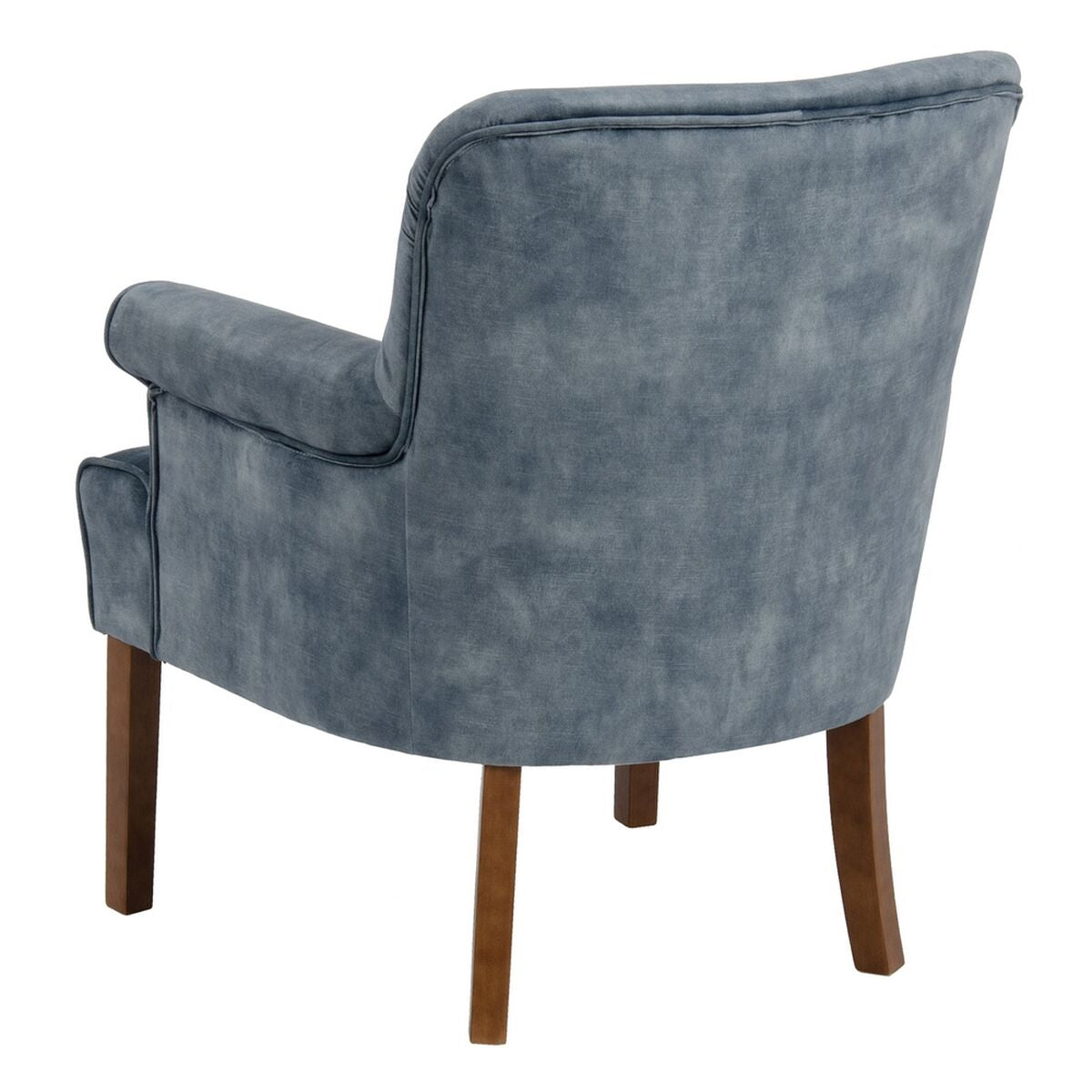 Armchair 77 x 64 x 88 cm Synthetic Fabric Light Blue Wood