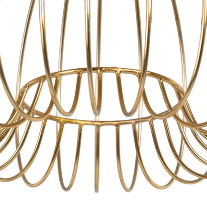 Golden Iron Ceiling Lamp 36 x 36 x 40 cm