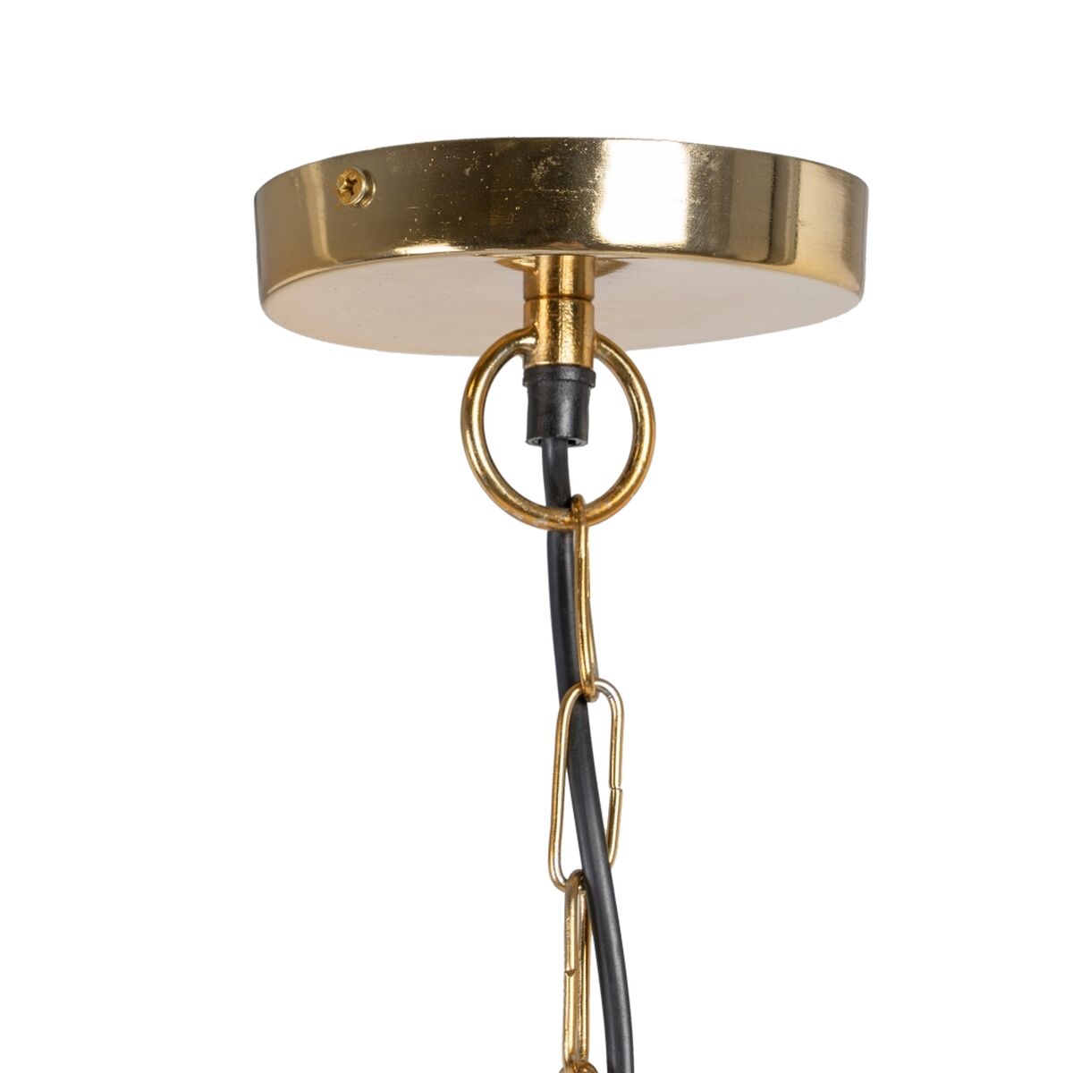 Golden Iron Ceiling Lamp 36 x 36 x 40 cm