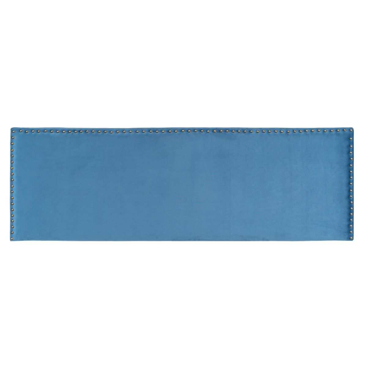 Cabecero de Cama 180 x 6 x 60 cm Tejido Sintético Azul