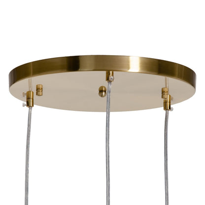 Gold Crystal Metal Ceiling Lamp 27 cm 31 x 31 x 45 cm