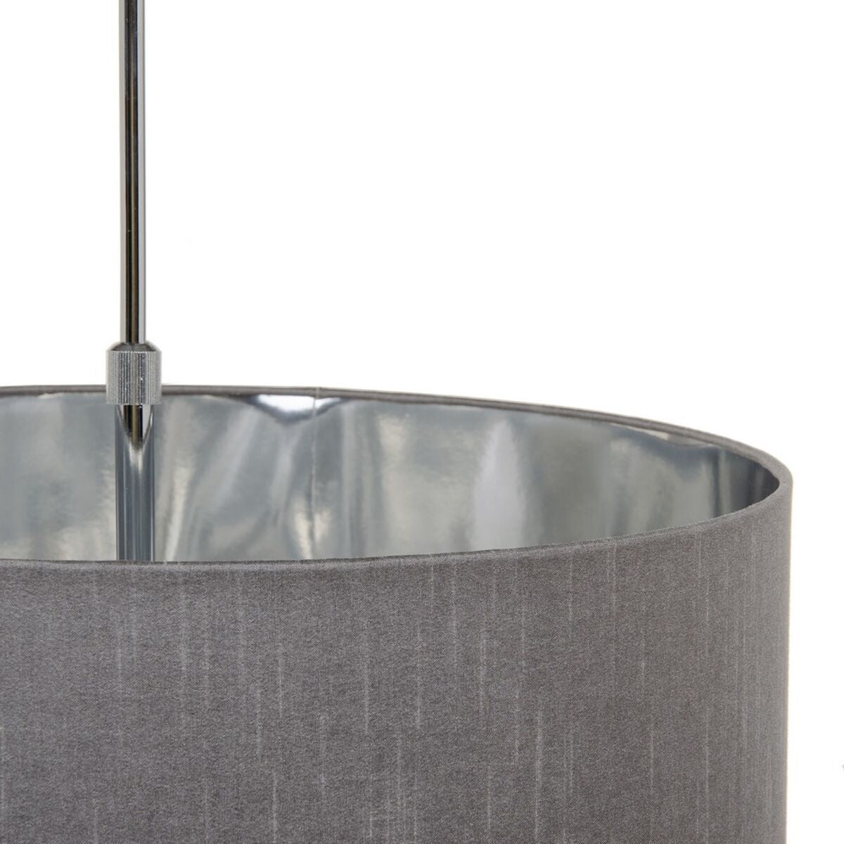 Ceiling Lamp 44 x 44 x 65 cm Grey Metal Ø 44 cm