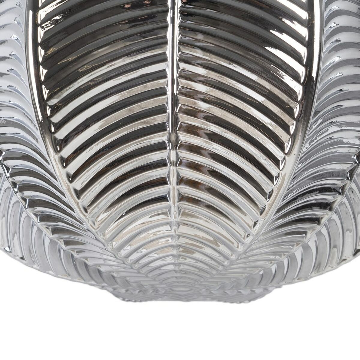 Ceiling Lamp 34.5 x 34.5 x 130 cm Grey Glass