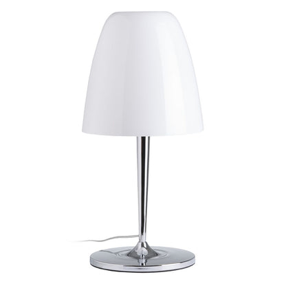 Table lamp White Silver Metal Glass Iron Iron/Glass 60 W 220 V 240 V 220 -240 V 28 x 28 x 56 cm