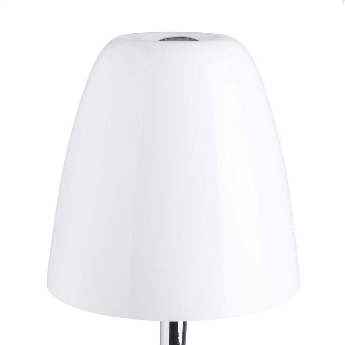 Table lamp White Silver Metal Glass Iron Iron/Glass 60 W 220 V 240 V 220 -240 V 28 x 28 x 56 cm