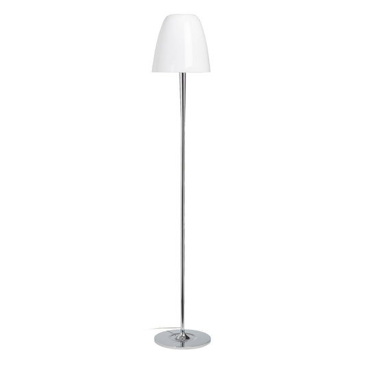 Lámpara de Pie Plateado Cristal Hierro 40 W 220-240 V 28 x 28 x 158 cm