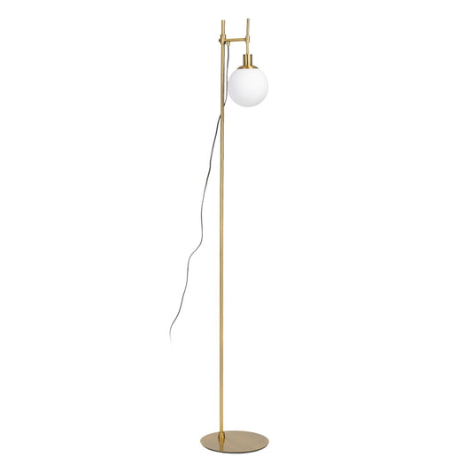 Floor Lamp 24 x 17 x 160 cm Gold Crystal Metal