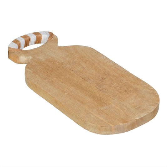 Cutting board 38 x 18 x 2 cm Natural mango wood