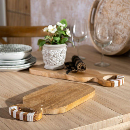 Cutting board 43.5 x 15 x 3 cm Natural mango wood