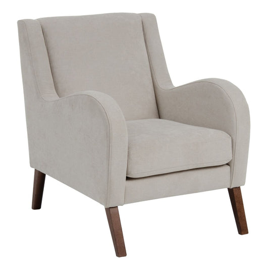 Brown Beige Armchair 70 x 82 x 88 cm